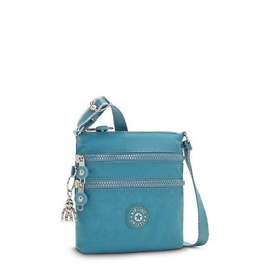 Kipling Alvar Extra Small Mini Tassen Turquoise | BE 1310FD